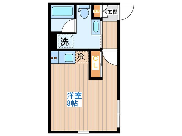 CREAL渋谷笹塚の物件間取画像